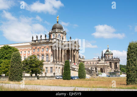 Neues Palais im Park Sanssouci, Potsdam, Deutschland Stockfoto