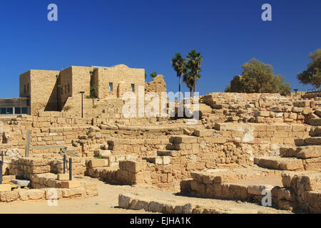 Caesarea Maritima Nationalpark, Caesarea, Israel. Stockfoto