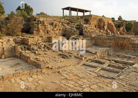 Caesarea Maritima Nationalpark, Caesarea, Israel Stockfoto