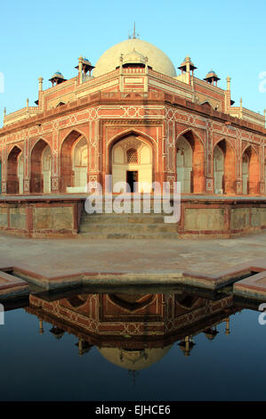 Humayun Mausoleum, das Mausoleum des Mughal Kaisers Humayun, New Delhi, Indien Stockfoto