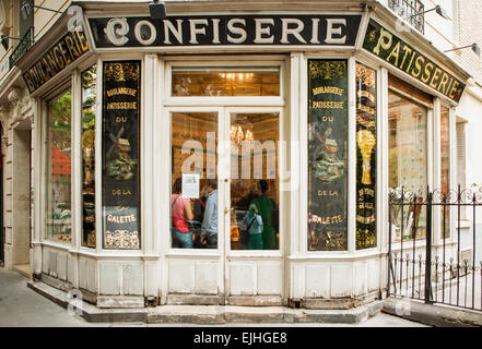 Boulangerie du Moulin De La Galette, Montmartre, Paris, Frankreich Stockfoto