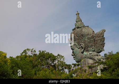 Leiter des Vishnu statue Stockfoto