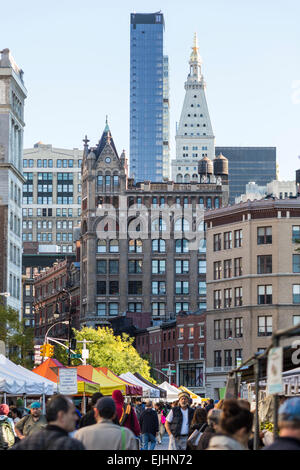 Union Square Greenmarket, New York City, USA Stockfoto