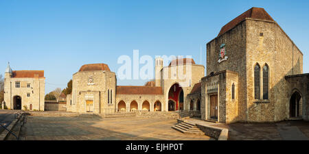 Die Brüder Aylesford Priory Kent. Stockfoto