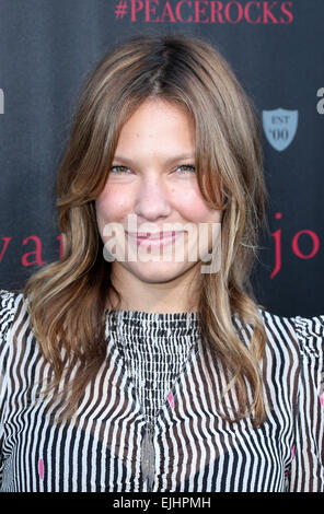 John Varvatos internationalen Tag des Friedens Feier anlässlich John Varvatos - Ankünfte Featuring: Kiele Sanchez wo: Los Angeles, California, Vereinigte Staaten von Amerika bei: 21 Sep 2014 Stockfoto