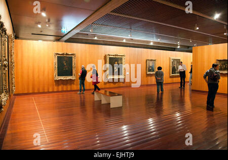 Ausstellungsräume im Museu Calouste Gulbenkian in Lissabon - Portugal Stockfoto