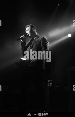 Sam Smith Gig, Glasgow O2 ABC Stockfoto