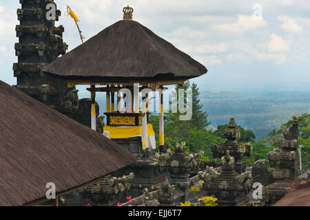 Mutter Tempel von Besakih, der wichtigste, größte und heiligste Tempel der Hindu-Religion in Bali, Indonesien Stockfoto