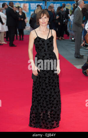 Was haben wir in unserem Urlaub "Premiere statt im Odeon West End - Ankünfte Featuring: Amelia Bullmore Where: London, Vereinigtes Königreich bei: 22 Sep 2014 Stockfoto