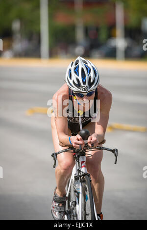 Ironman 70.3 Panama-Triathlon, 2014 Stockfoto