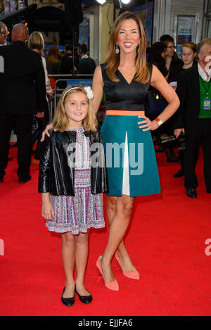 Was haben wir in unserem Urlaub "Premiere statt im Odeon West End - Ankünfte Featuring: Heather Kerzner Where: London, Vereinigtes Königreich bei: 22 Sep 2014 Stockfoto