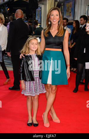 Was haben wir in unserem Urlaub "Premiere statt im Odeon West End - Ankünfte Featuring: Heather Kerzner Where: London, Vereinigtes Königreich bei: 22 Sep 2014 Stockfoto