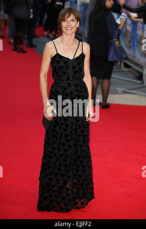 Was haben wir in unserem Urlaub "Premiere statt im Odeon West End - Ankünfte Featuring: Amelia Bullmore Where: London, Vereinigtes Königreich bei: 22 Sep 2014 Stockfoto