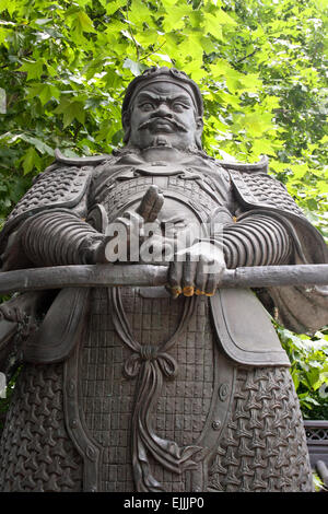 heiligen Buddha in einem chinesischen Tempel Stockfoto