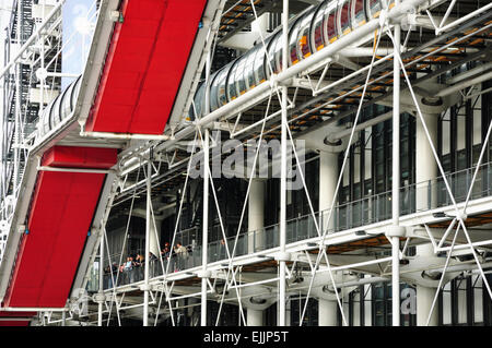 Paris. Centre Georges Pompidou Stockfoto