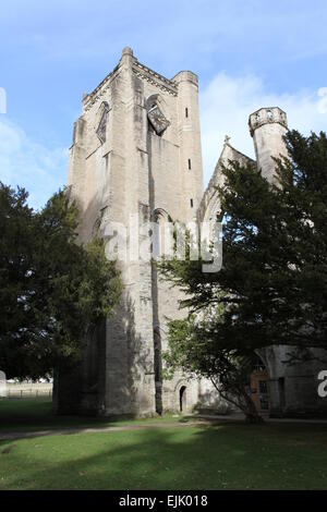 Ruine der Kathedrale von Dunkeld Schottland März 2015 Stockfoto