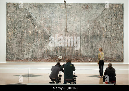 Anselm Kiefer-Ausstellung an der Royal Academy of Arts - Vorschau mit drücken: Ansicht wo: London, Vereinigtes Königreich bei: 23 Sep 2014 Stockfoto