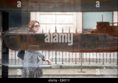 Anselm Kiefer-Ausstellung an der Royal Academy of Arts - Vorschau mit drücken: Ansicht wo: London, Vereinigtes Königreich bei: 23 Sep 2014 Stockfoto