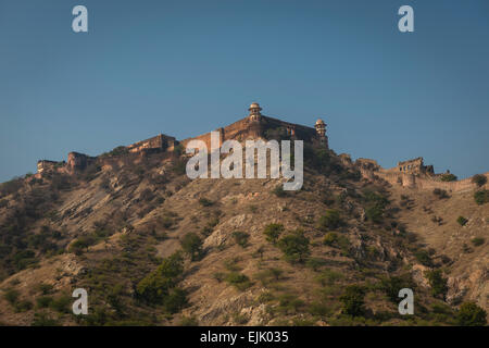 Jaigarh Fort in der Nähe von Jaipur, Rajasthan, Indien Stockfoto