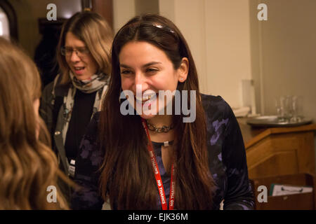 Luciana Berger, arbeitsrechtlichen Parlamentsmitglied für Liverpool Wavertree, Schatten-Minister für Volksgesundheit Stockfoto