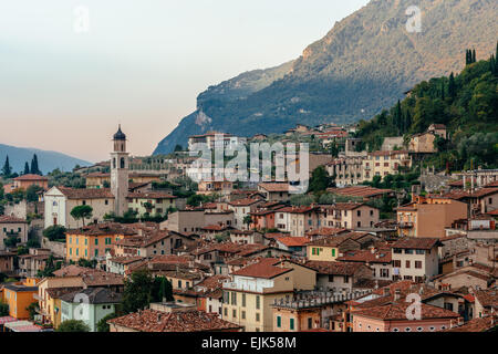 Limone Sul Garda - Stadt am Lago di Garda, Italien Stockfoto