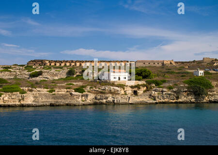 Die Fortaleza De La Mola auf der Insel Menorca, Spanien - Europa Stockfoto