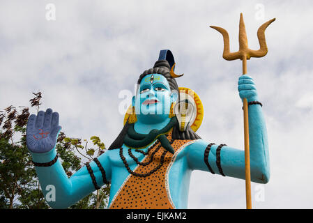 Hindustani Tempel am Weg Naar Zee, Paramaribo, Suriname Stockfoto