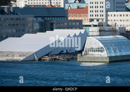 Norwegen-Tromsø, Polaria Zentrum Stockfoto