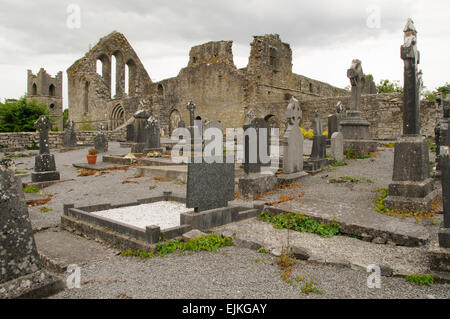 Cong Abbey, Irland Stockfoto