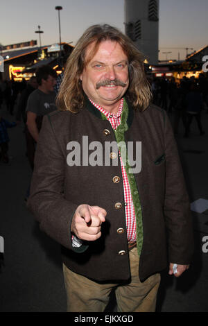 Goldstar-Media-Party im Kufflers Weinzelt Zelt während 2014 Oktoberfest Featuring: Leslie Mandoki Where: München, Deutschland: 23 Sep 2014 Stockfoto