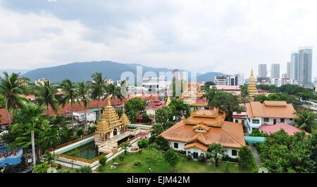 Tempel in Penang, malaysia Stockfoto