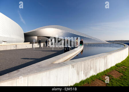 Der Eingang zu den Blue Planet Aquarium in Kopenhagen Dänemark Stockfoto