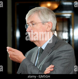 Piers Paul Read an literarischen Oldie Mittagessen 18.09.12 Stockfoto