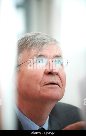 Piers Paul Read an literarischen Oldie Mittagessen 18.09.12 Stockfoto