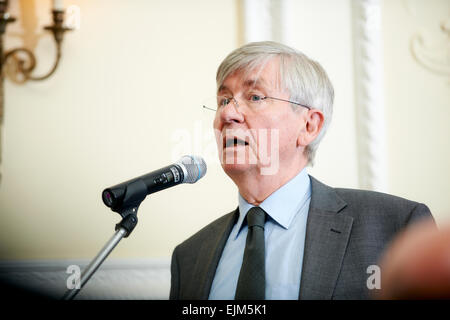 Piers Paul Read an literarischen Oldie Mittagessen 18.09.12 Stockfoto