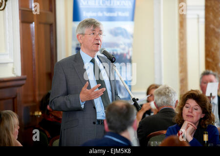 Piers Paul Read an literarischen Oldie Mittagessen 18.09.12 Stockfoto