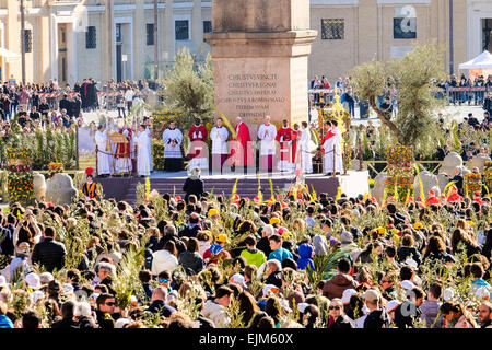 Vatikanstadt, Italien. 29. März 2015. Franziskus, Kredit-Sonntag der Palmen - 29. März 2015: wirklich einfach Star/Alamy Live-Nachrichten Stockfoto