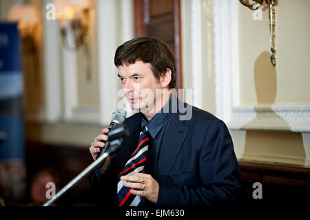 Ian Rankin auf der Oldie literarische Mittagessen 18.09.2012 Stockfoto