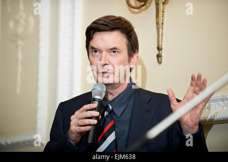 Ian Rankin auf der Oldie literarische Mittagessen 18.09.2012 Stockfoto