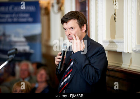 Ian Rankin auf der Oldie literarische Mittagessen 18.09.2012 Stockfoto