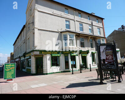 Fish &amp; Chips Café New brighton Stockfoto