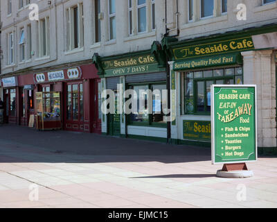 Seaside Café New Brighton mersyside Stockfoto