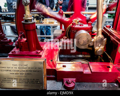 Eastney Strahl Maschinenhaus Stockfoto