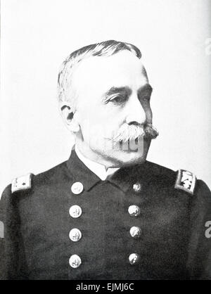 Die Schlacht von Manila Bay auf den Philippinen fand am 1. Mai 1898, während des Spanisch-Amerikanischen Krieges. Das amerikanische asiatische Geschwader unter dem Kommando von Commodore George Dewey war, und es zerstört die Spanisch Pazifik-Geschwader unter Admiral Patricio Montojos y Pasaron. Dieses Foto stammt aus c. 1898. Stockfoto