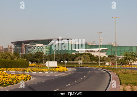 Meydan Race Club (ehemalige Nad Al Sheba Rennbahn) in Dubai. 13. Dezember 2014 in Dubai, Vereinigte Arabische Emirate Stockfoto