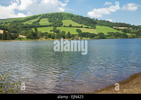 Wanderungen-Reservoir, Brecon Beacons National Park, Powys, Süd-Wales, UK Stockfoto