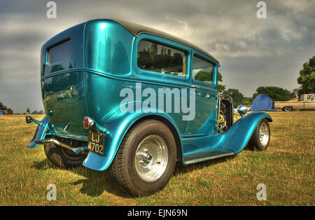 1930-Model A Ford Sedan-Hot-rod Stockfoto