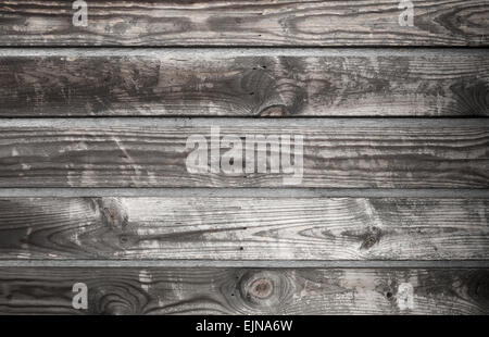 Dunkel graue Holzwand Boards, Hintergrundtextur Foto gemacht Stockfoto