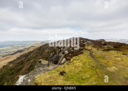 Die Kakerlaken im Peak District, Derbyshire Stockfoto