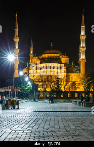 Sultan-Ahmed-Moschee in Istanbul Stockfoto
